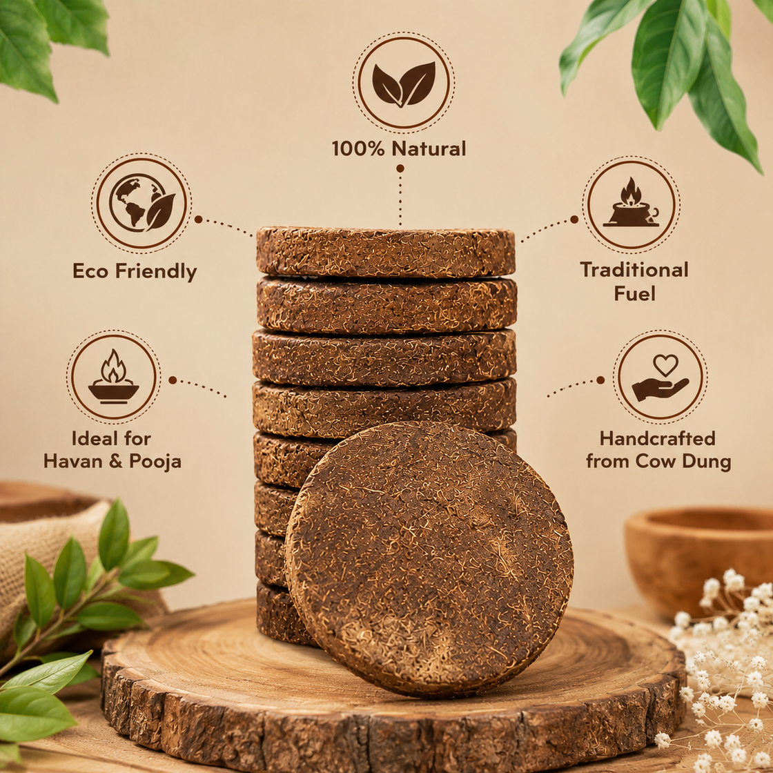 Devatri Cow Dunk Cakes - 10 Pcs