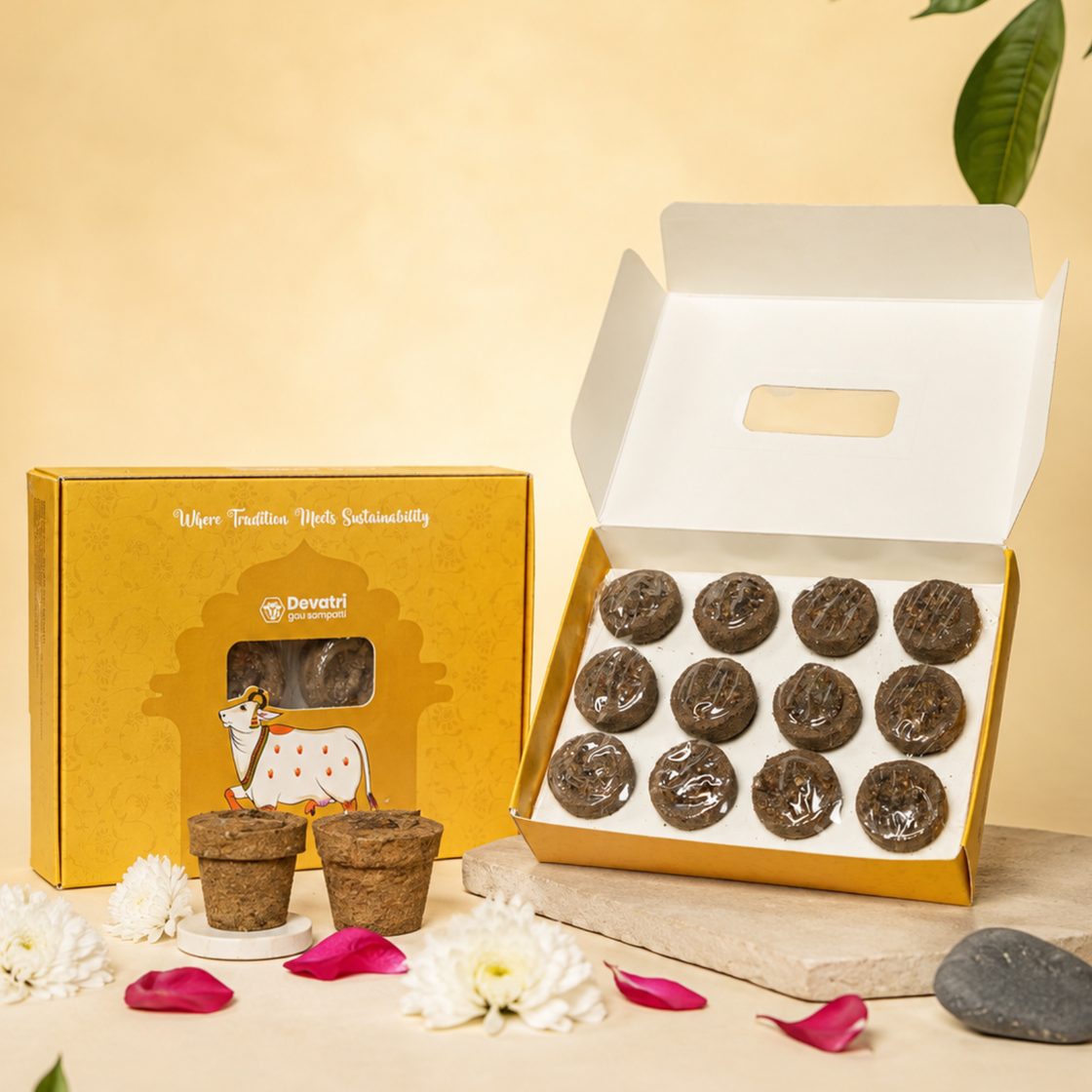 Devatri Hawan Cups