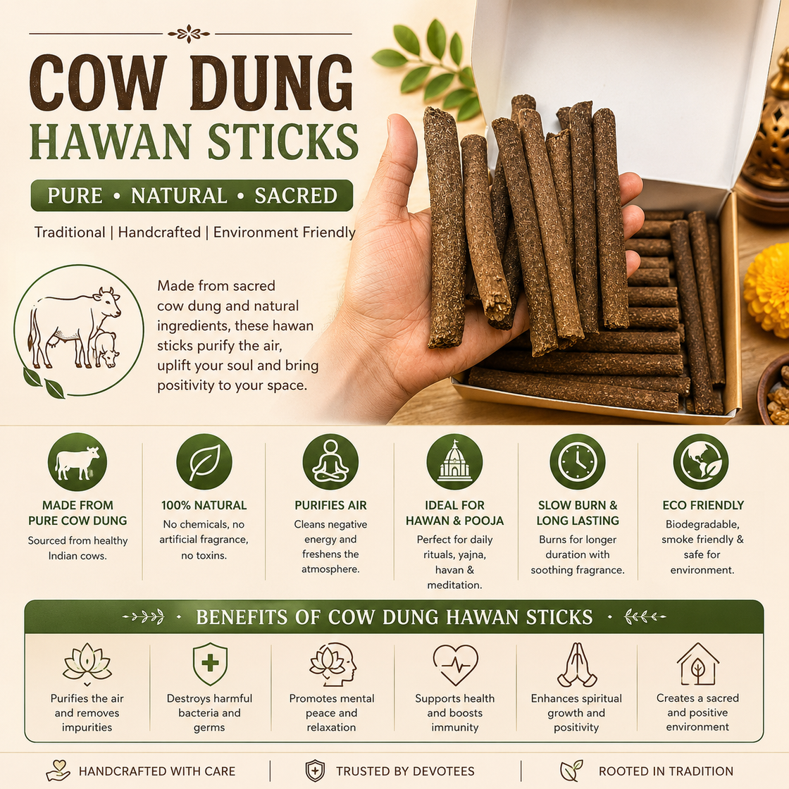 Devatri Hawan Sticks